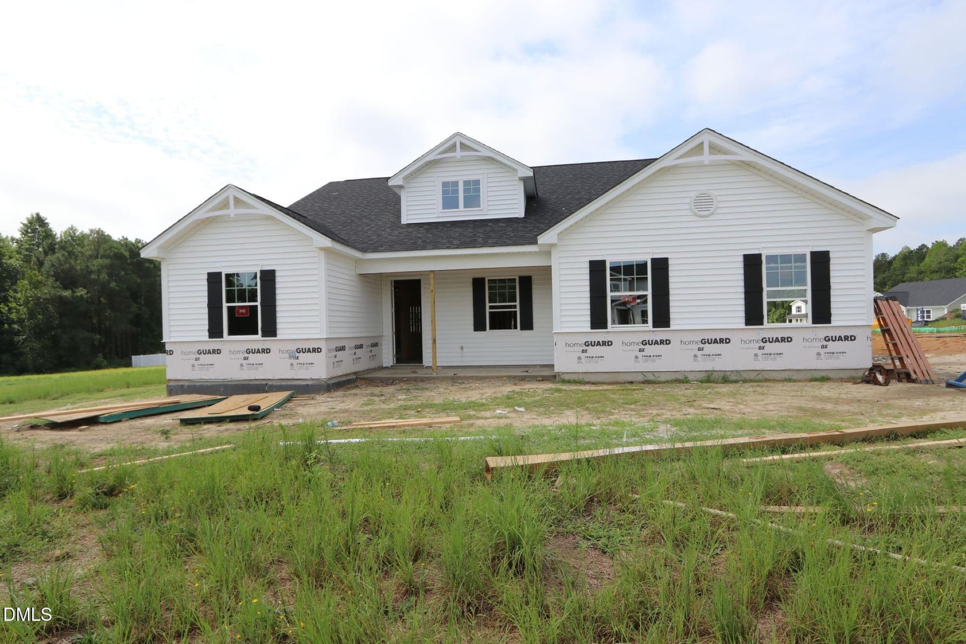 55 Clearwater French Country elevation - 444 Denali Drive, Angier, NC 27501