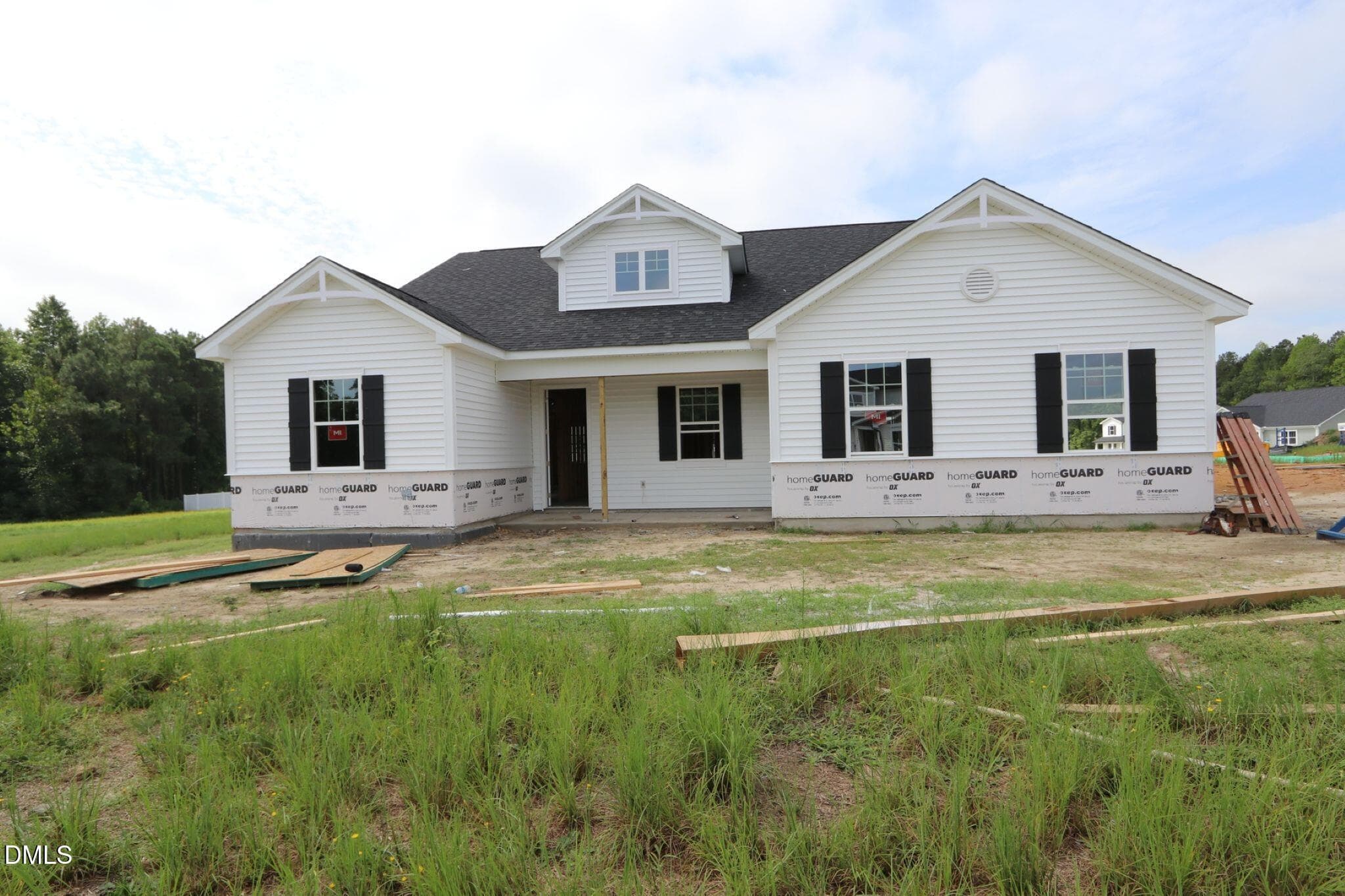 55 Clearwater French Country elevation - 444 Denali Drive, Angier, NC 27501
