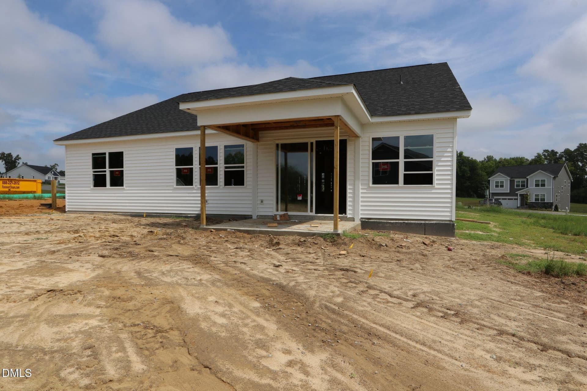 55 corner lot exterior - 444 Denali Drive, Angier, NC 27501