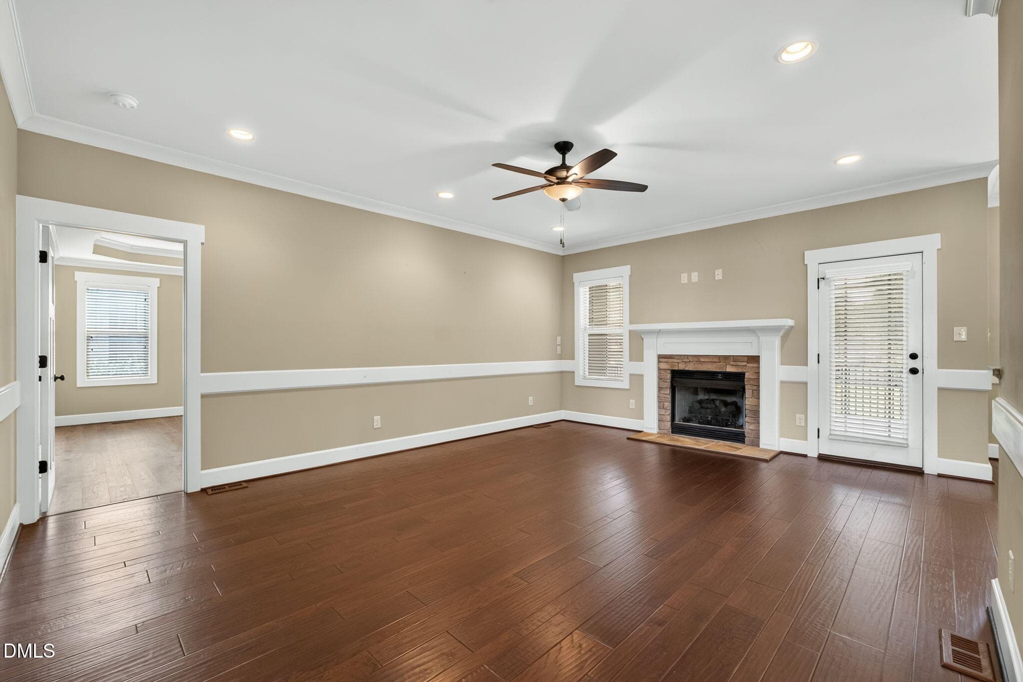 Fireplace in the Livingroom - 131 Nashville Drive, Archer Lodge, NC 27527, Archer Lodge