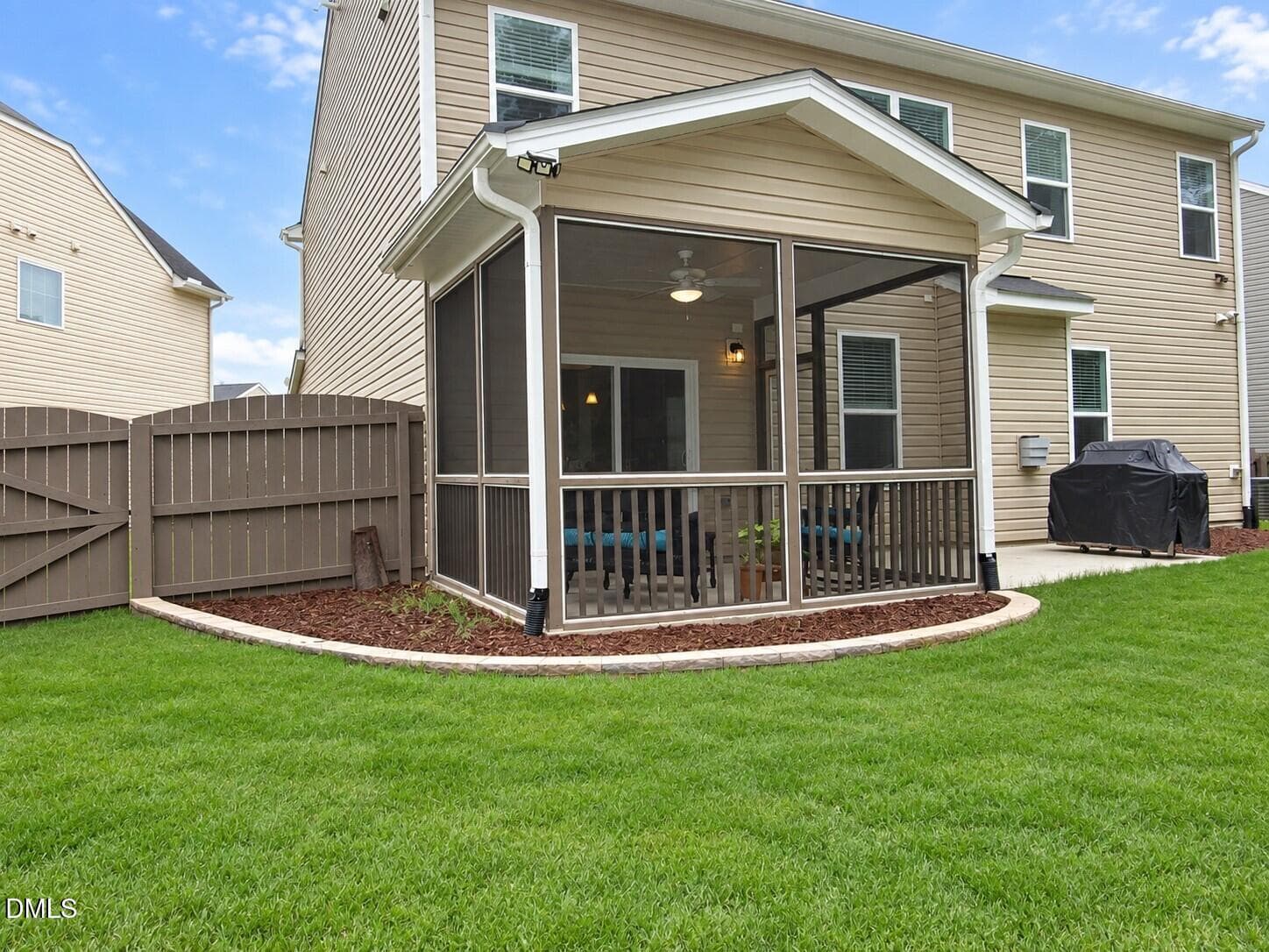 Rear view - 124 Putters Court, Durham, NC 27703, Durham