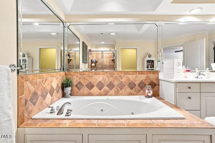 Master Bath - 4008 Townes Court N, Wilson, NC 27896