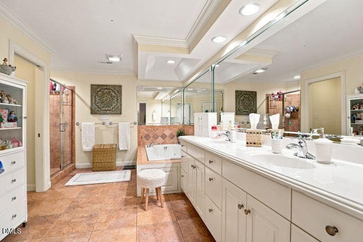 Master Bath - 4008 Townes Court N, Wilson, NC 27896