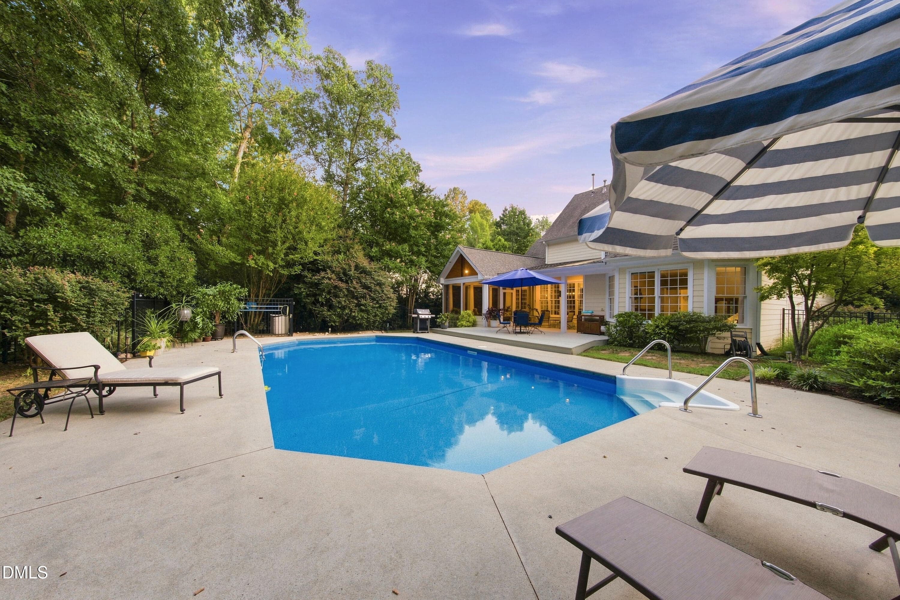 Swimming Pool - 5412 Catmint Court, Holly Springs, NC 27540, Holly Springs