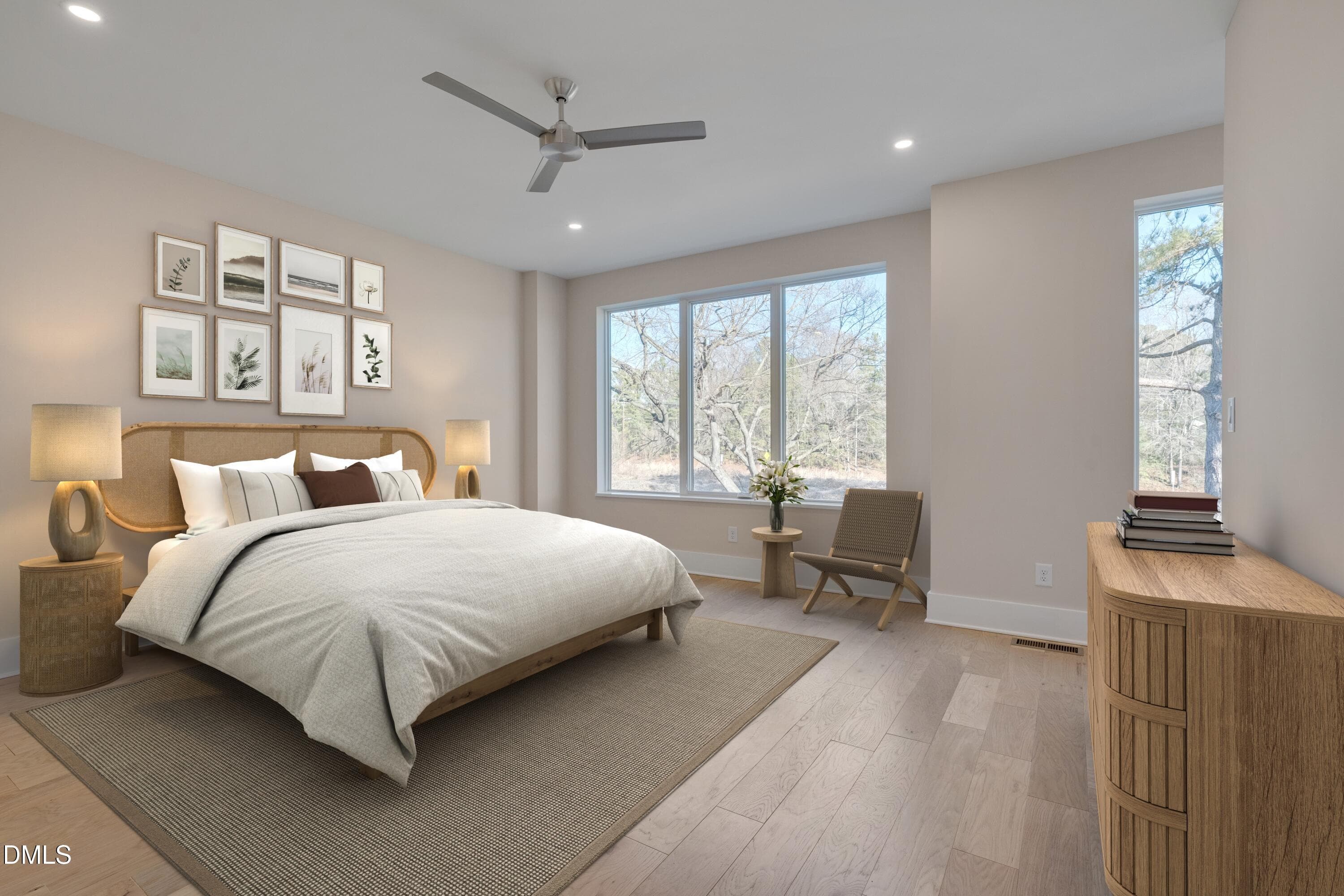 Primary Beddroom - 1014 Manor Way, Durham, NC 27701, Durham