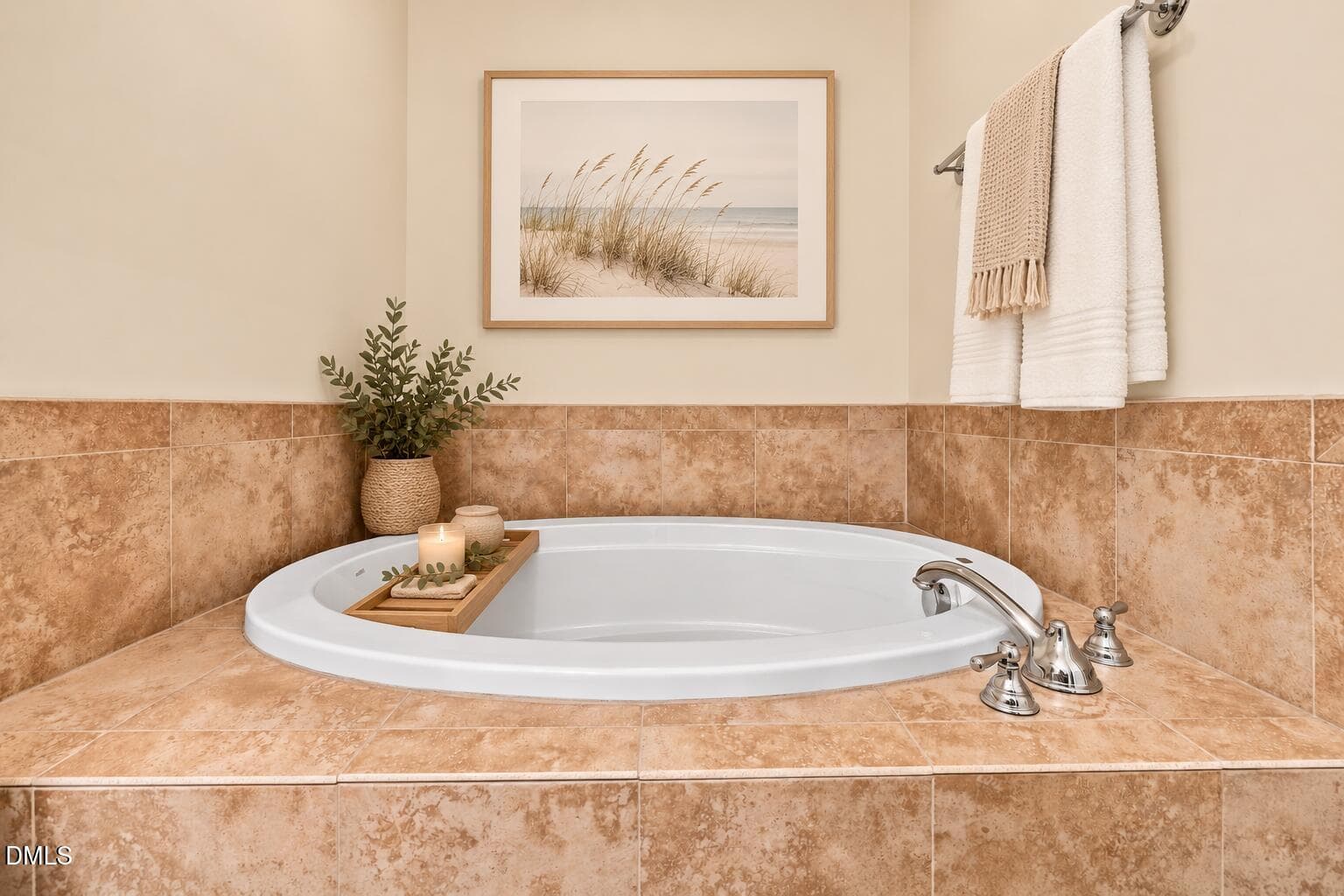 soaking tub virtually staged - 229 Rose Walk Lane, Carrboro, NC 27510