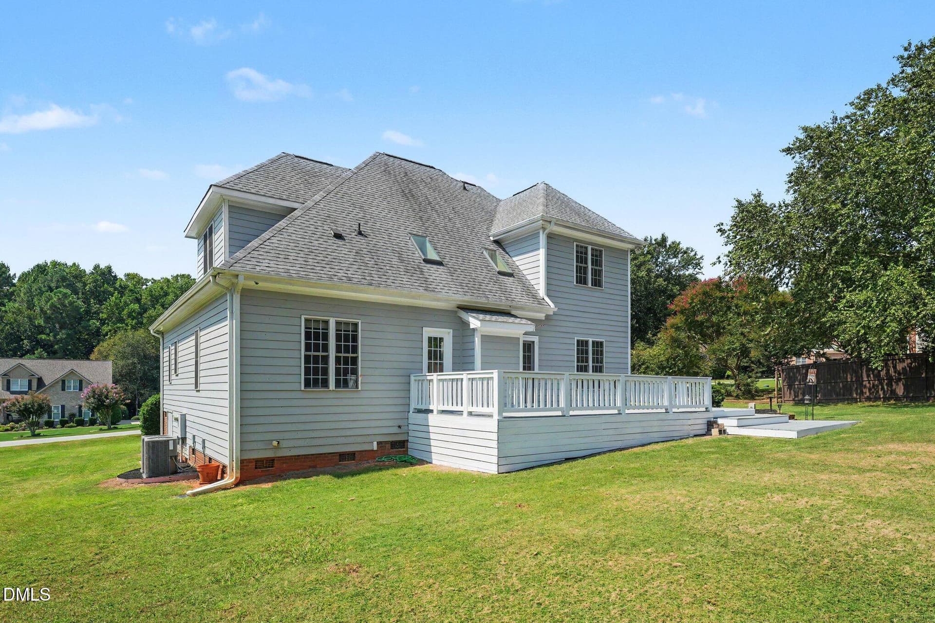 View from back yard - 5312 Serather Court, Garner, NC 27529