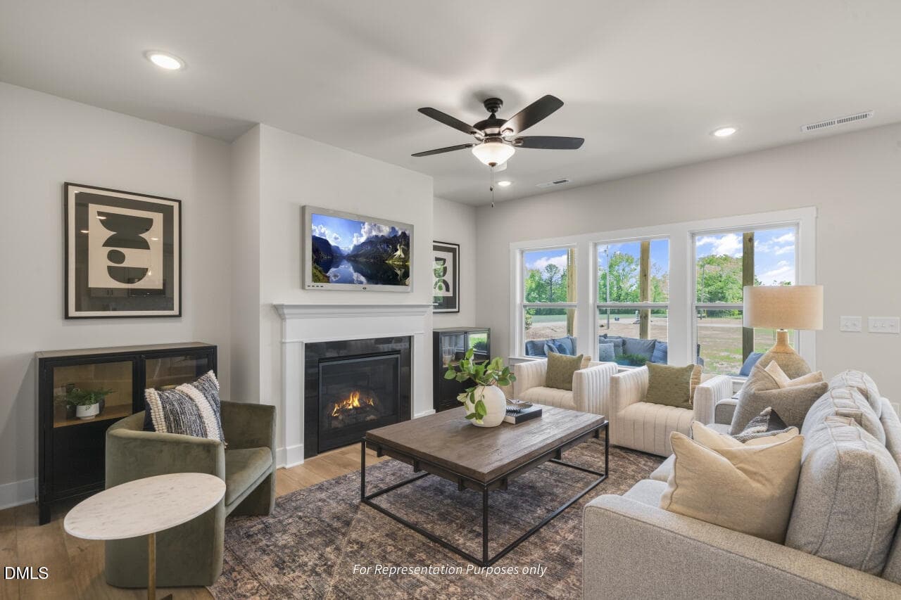 Holly Furnished with Messy and cafe bump - 55 Sunset Ridge Drive, Fuquay Varina, NC 27526