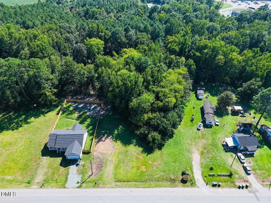 AERIAL VIEW - 208 E Washington Street, Lillington, NC 27546