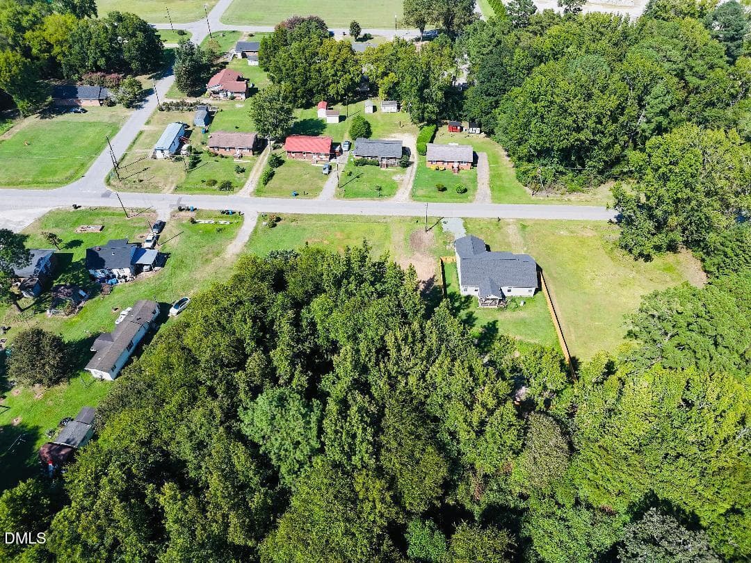 AERIAL VIEW - 208 E Washington Street, Lillington, NC 27546