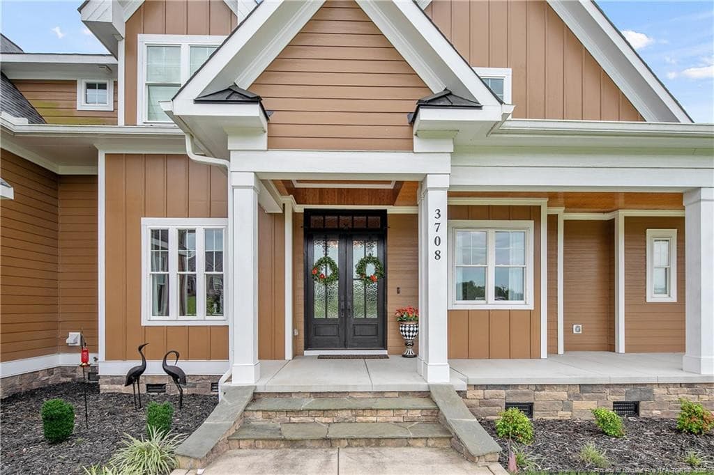 outdoor entrance - 3708 Riverhill Drive, Fayetteville, NC 28306, Fayetteville