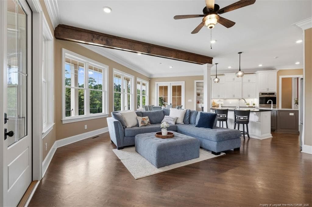 Living Room - 3708 Riverhill Drive, Fayetteville, NC 28306, Fayetteville
