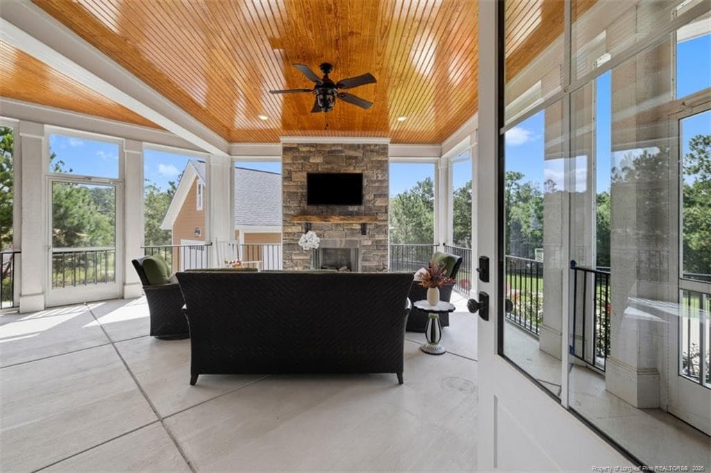 Screen Porch - 3708 Riverhill Drive, Fayetteville, NC 28306, Fayetteville