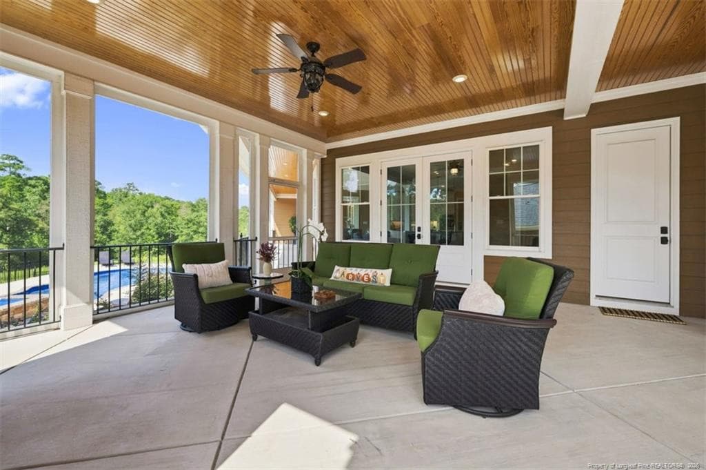 Screen porch - 3708 Riverhill Drive, Fayetteville, NC 28306, Fayetteville