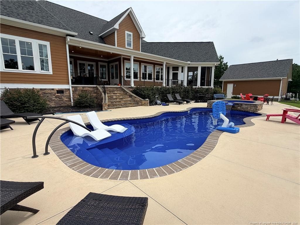 Pool - 3708 Riverhill Drive, Fayetteville, NC 28306, Fayetteville