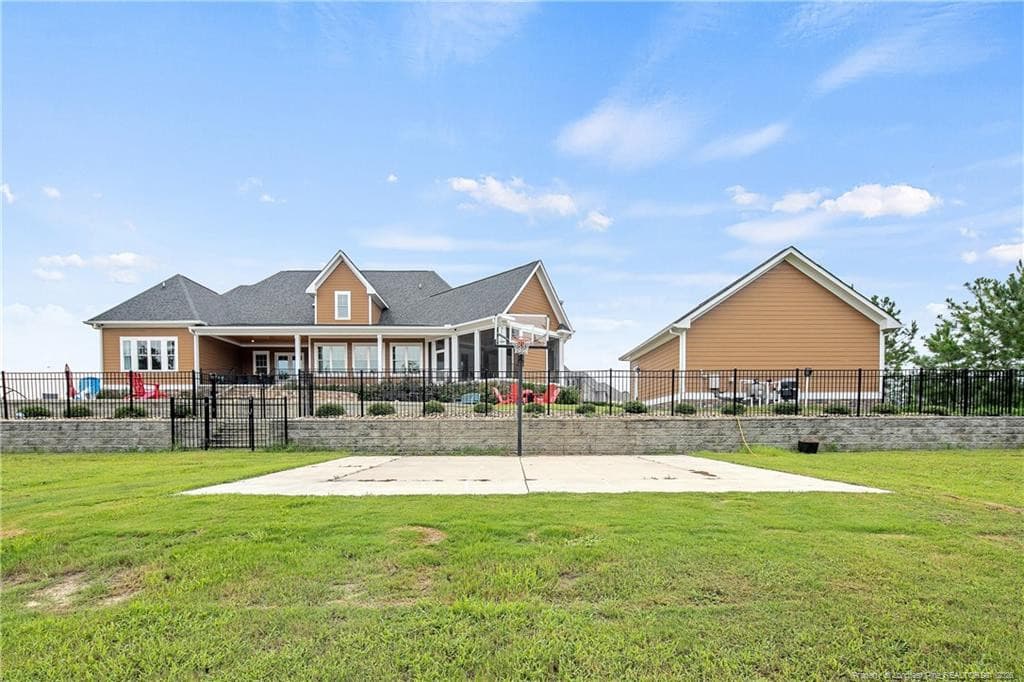 Basketball Court - 3708 Riverhill Drive, Fayetteville, NC 28306, Fayetteville