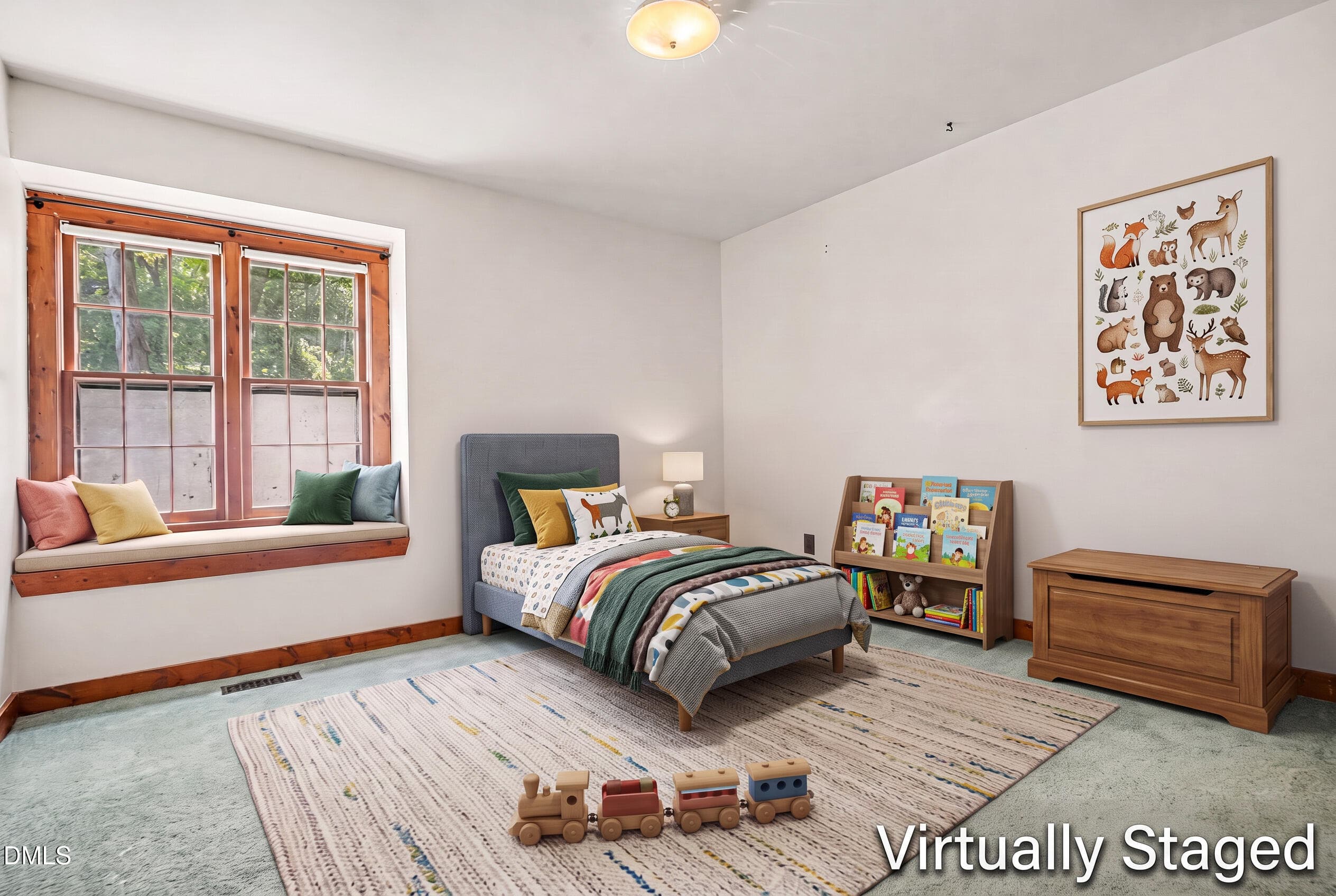 017_little_boys_bedroom_staged_v2 - 405 Lynchester Court, Raleigh, NC 27615, Raleigh