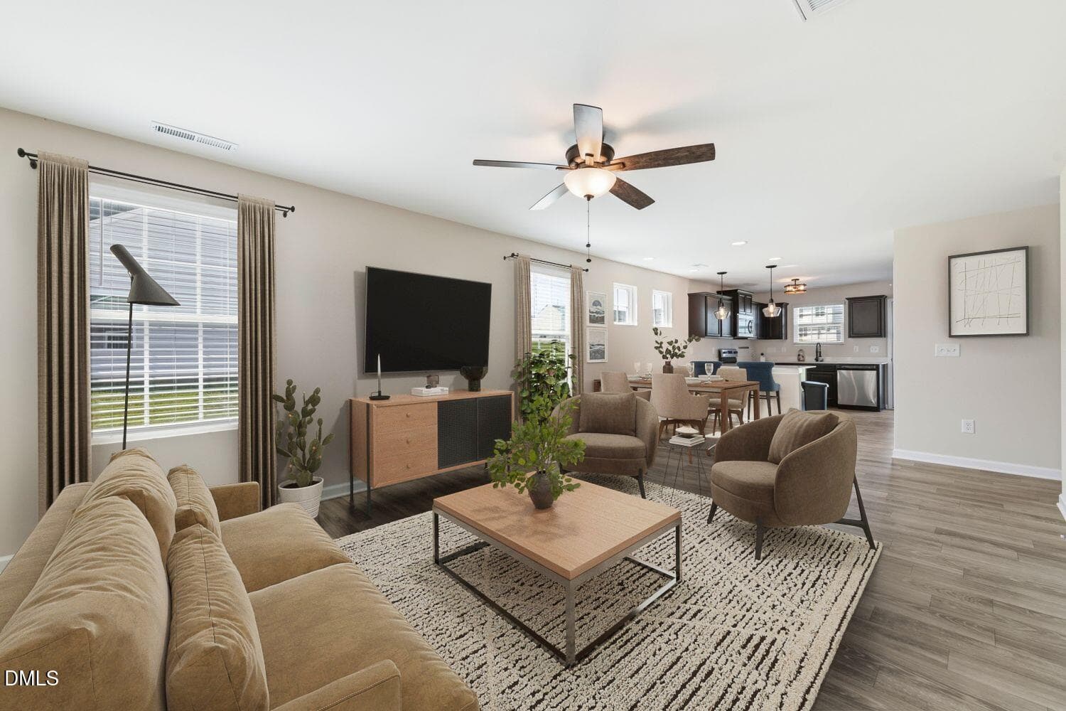 7649 OPD - Living - 7649 Oliver Park Drive, Whitsett, NC 27377, Whitsett