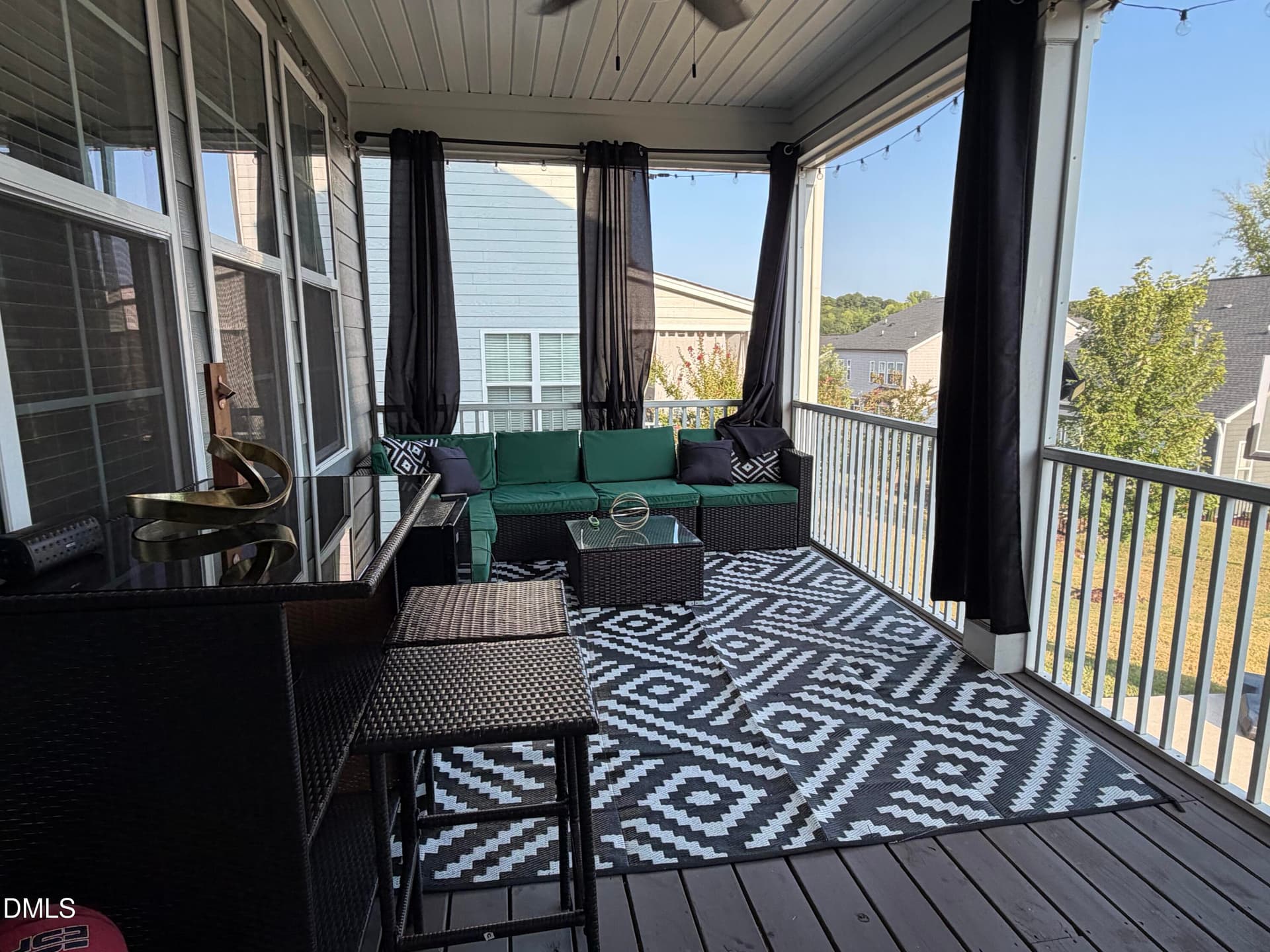 back porch1 - 2012 Hay House Avenue, Wake Forest, NC 27587