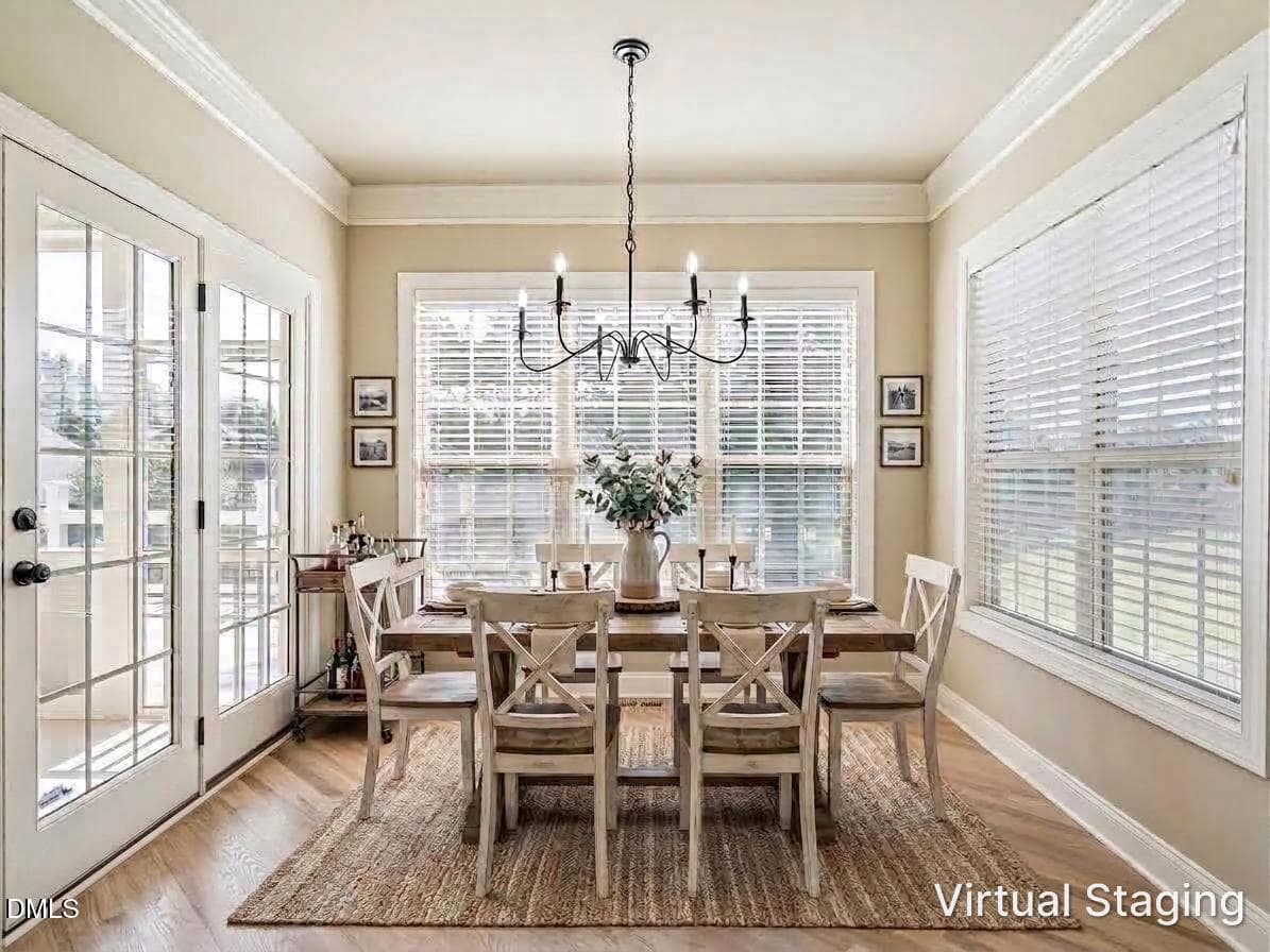 Breakfast area - 4132 Field Oak Drive, Wake Forest, NC 27587