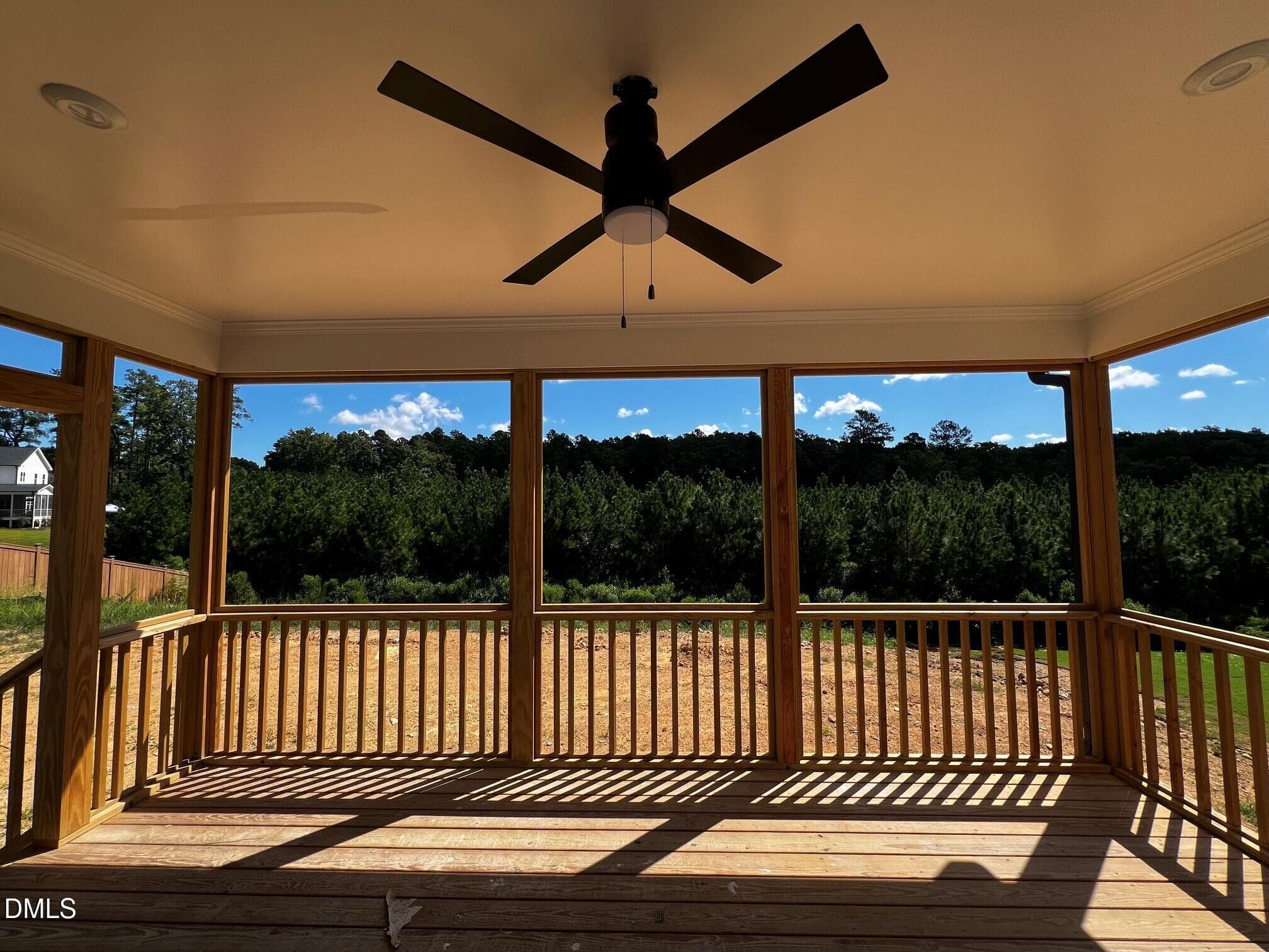 screened porch - 6051 Scalybark Road, Durham, NC 27712, Durham