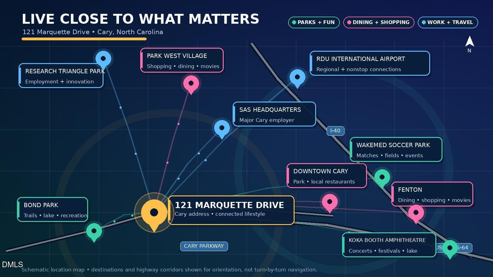 121-marquette-location-map - 121 Marquette Drive, Cary, NC 27513, Cary