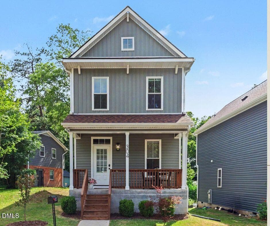 304 Jesmond Exterior House photo - 304 Jesmond Street, Durham, NC 27707, Durham