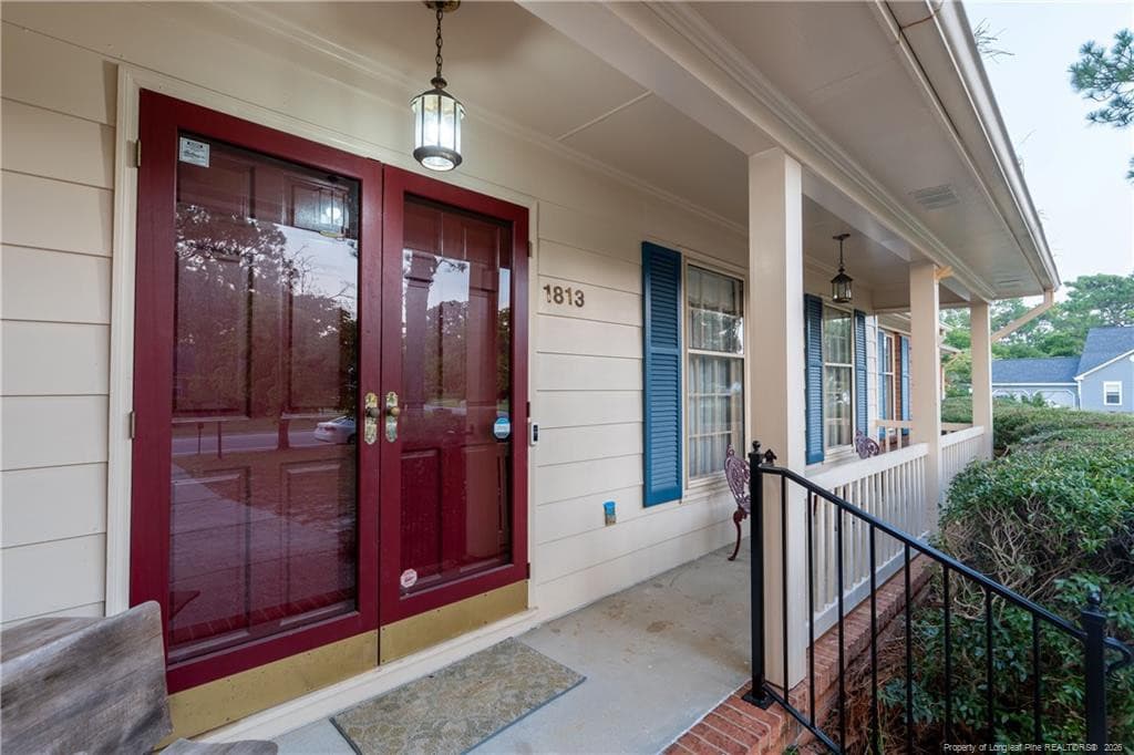 Front porch - 1813 Purdue Drive, Fayetteville, NC 28304, Fayetteville
