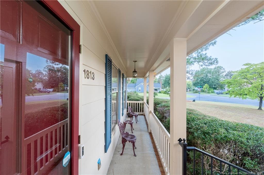 Front porch - 1813 Purdue Drive, Fayetteville, NC 28304, Fayetteville
