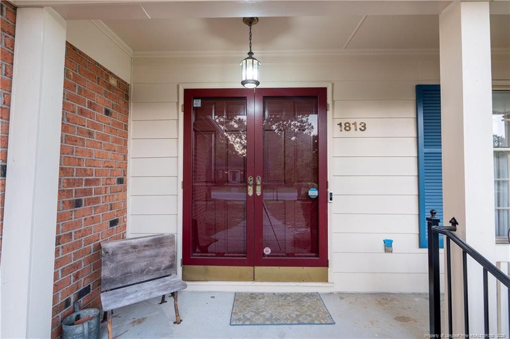 Front door - 1813 Purdue Drive, Fayetteville, NC 28304, Fayetteville