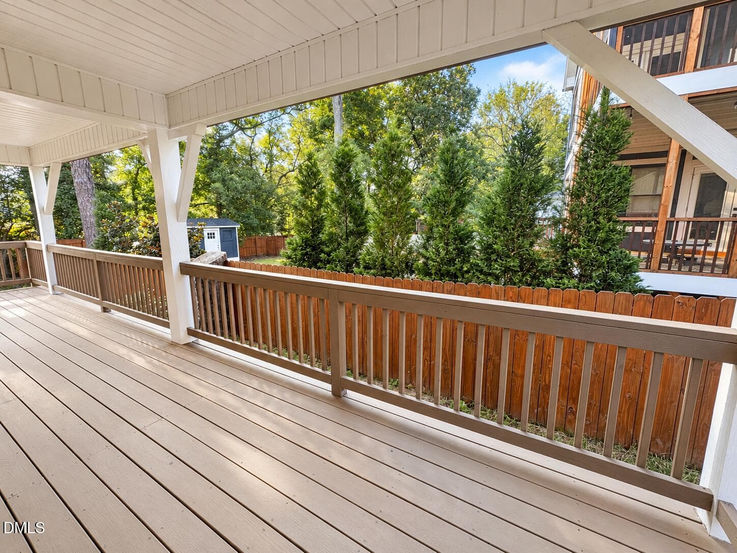 Rear Deck - 1308 Sedgefield Street C, Durham, NC 27705, Durham