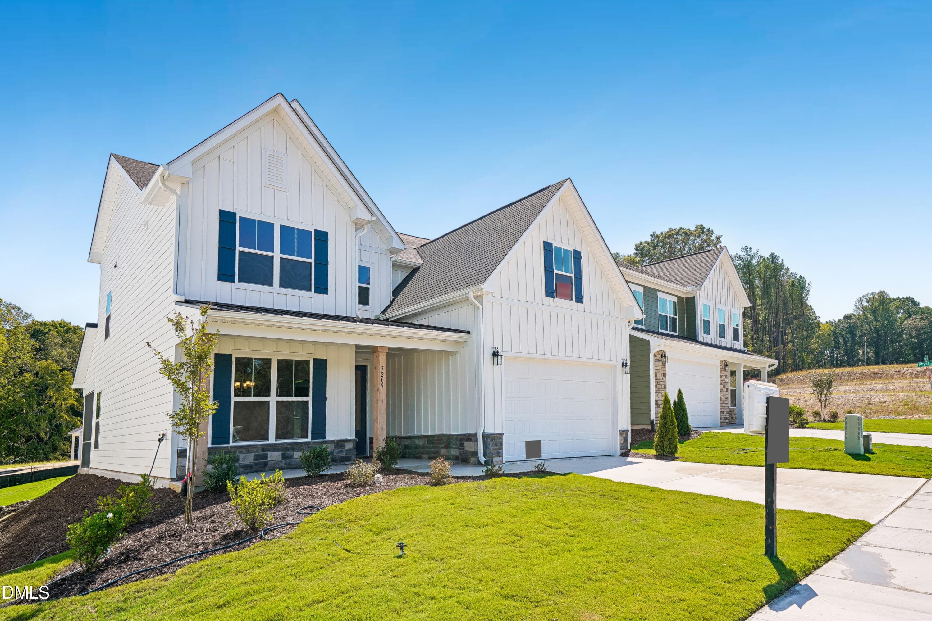 02-Front Elevation - 7209 Blue Run Lane, Raleigh, NC 27604, Raleigh