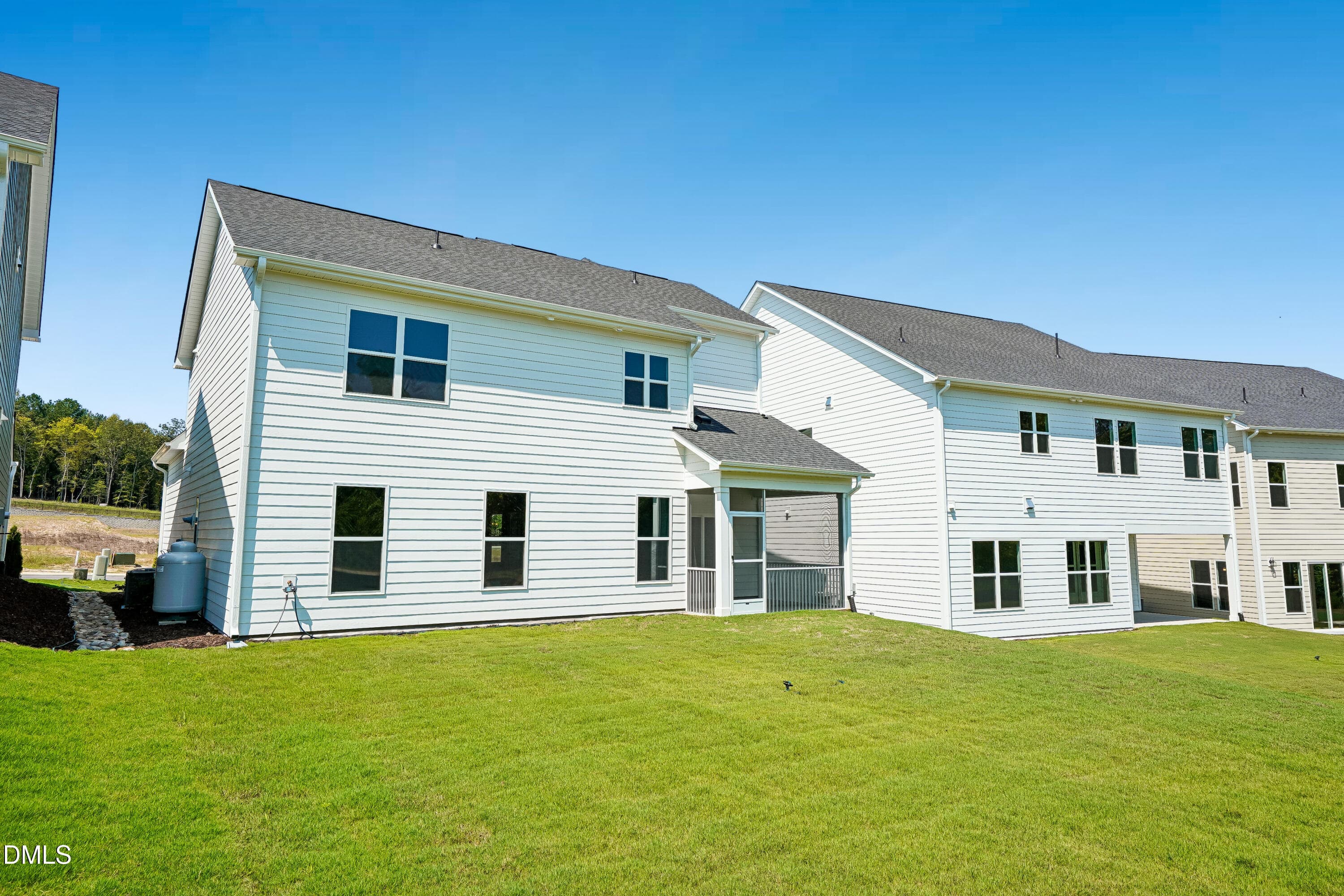 03-Back Elevation - 7209 Blue Run Lane, Raleigh, NC 27604, Raleigh
