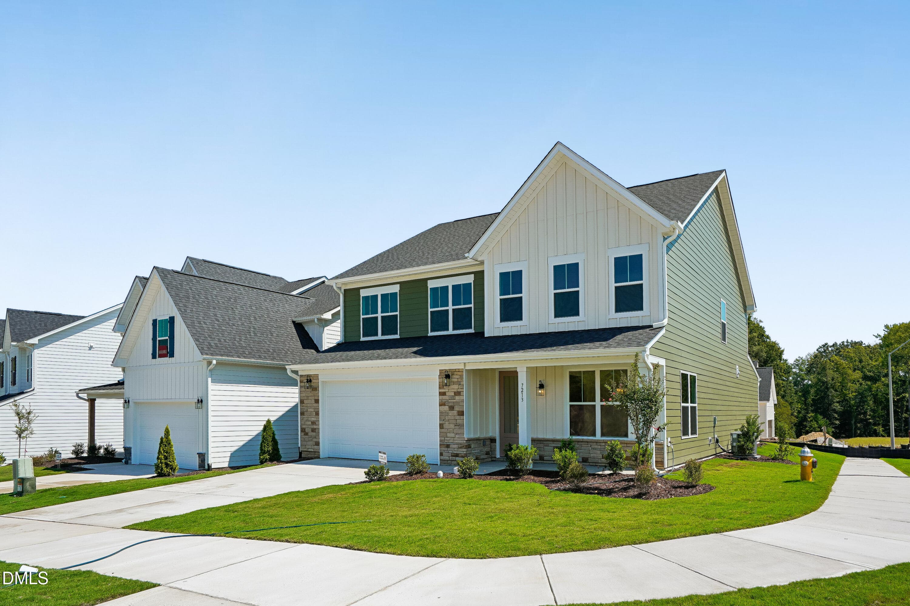 02-Front Elevation - 7213 Blue Run Lane 13, Raleigh, NC 27604, Raleigh