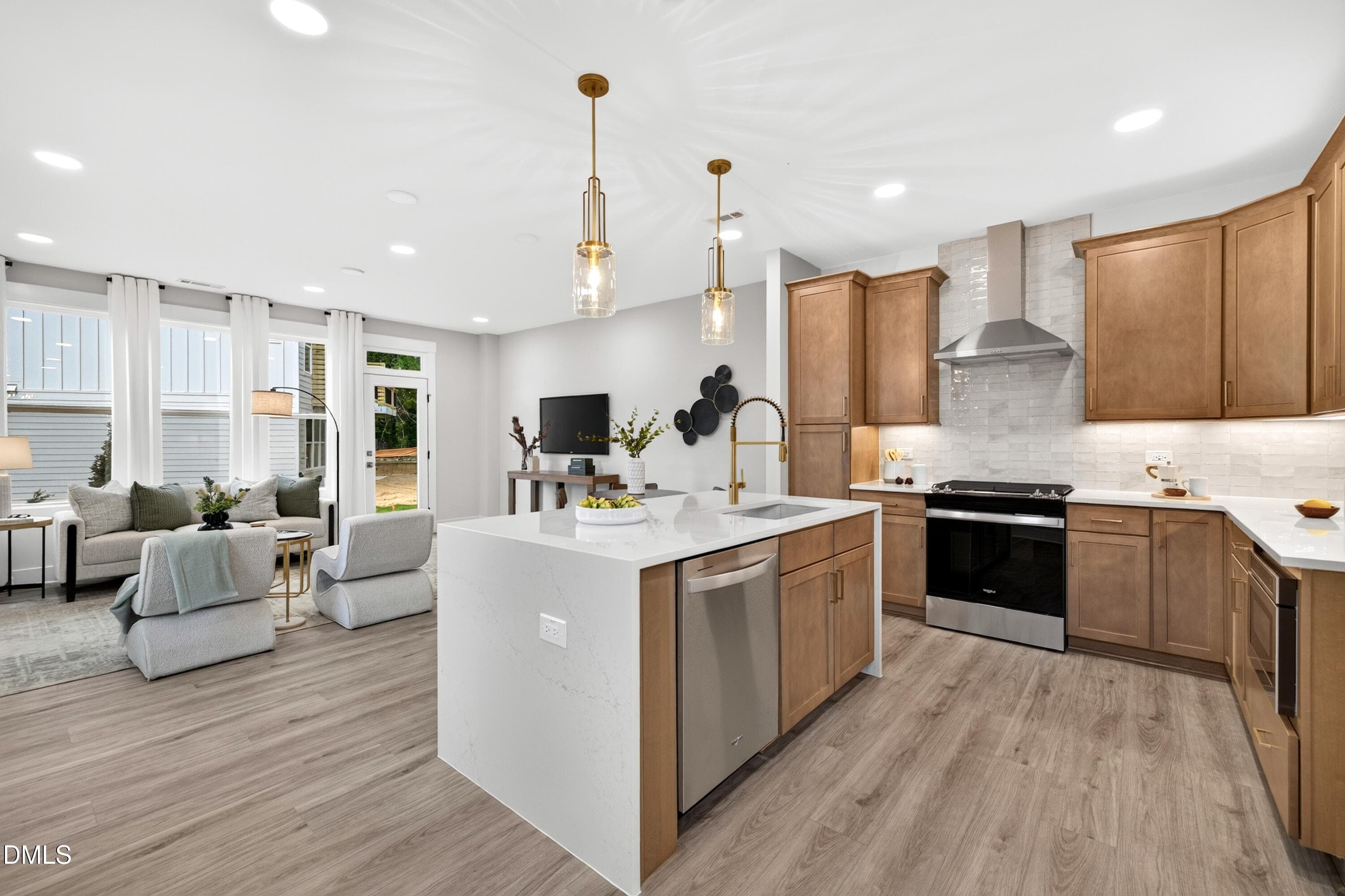Model Home Gourmet Kitchen - 626 Cable Court, Apex, NC 27523