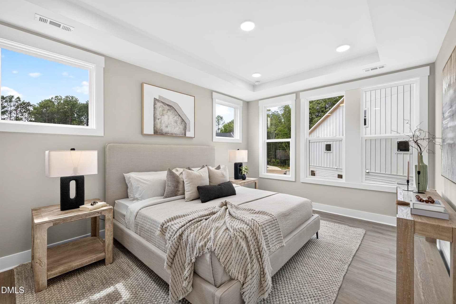 Model Home Primary Bedroom - 626 Cable Court, Apex, NC 27523