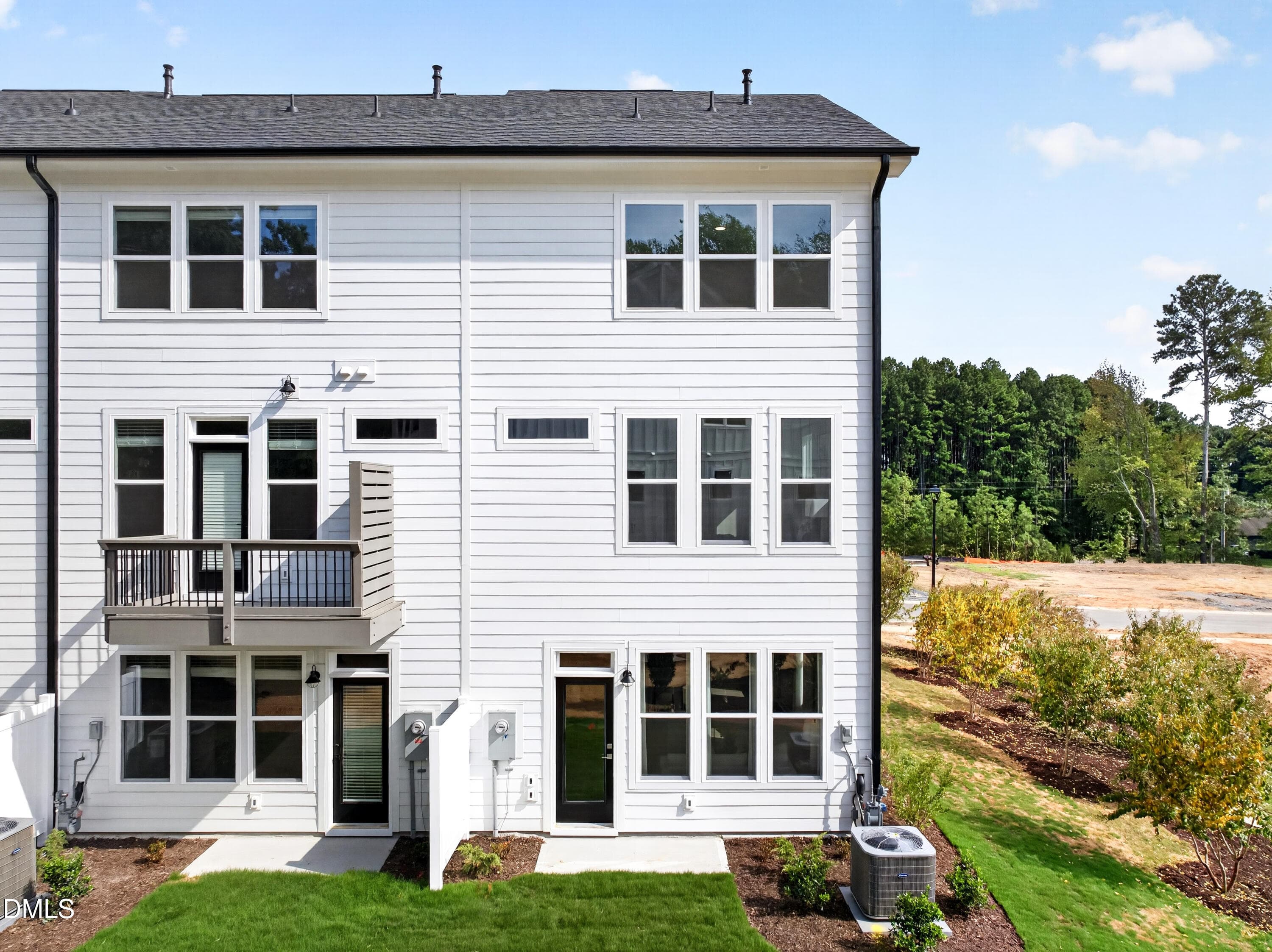 Model Home Rear Exterior - 626 Cable Court, Apex, NC 27523
