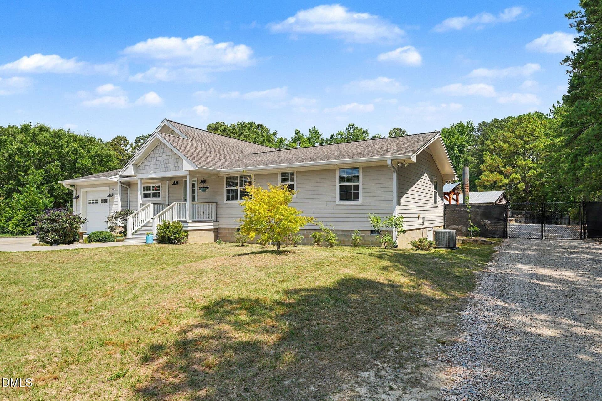 Extra driveway - 6812 Pulley Town Road, Wake Forest, NC 27587