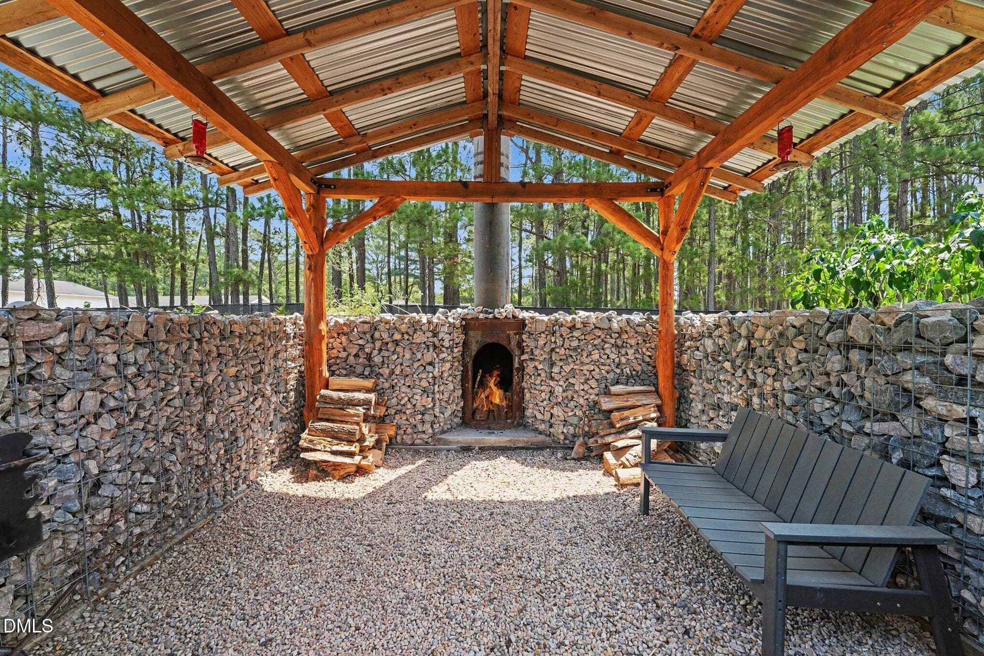 Gabian Wall Gazebo - 6812 Pulley Town Road, Wake Forest, NC 27587