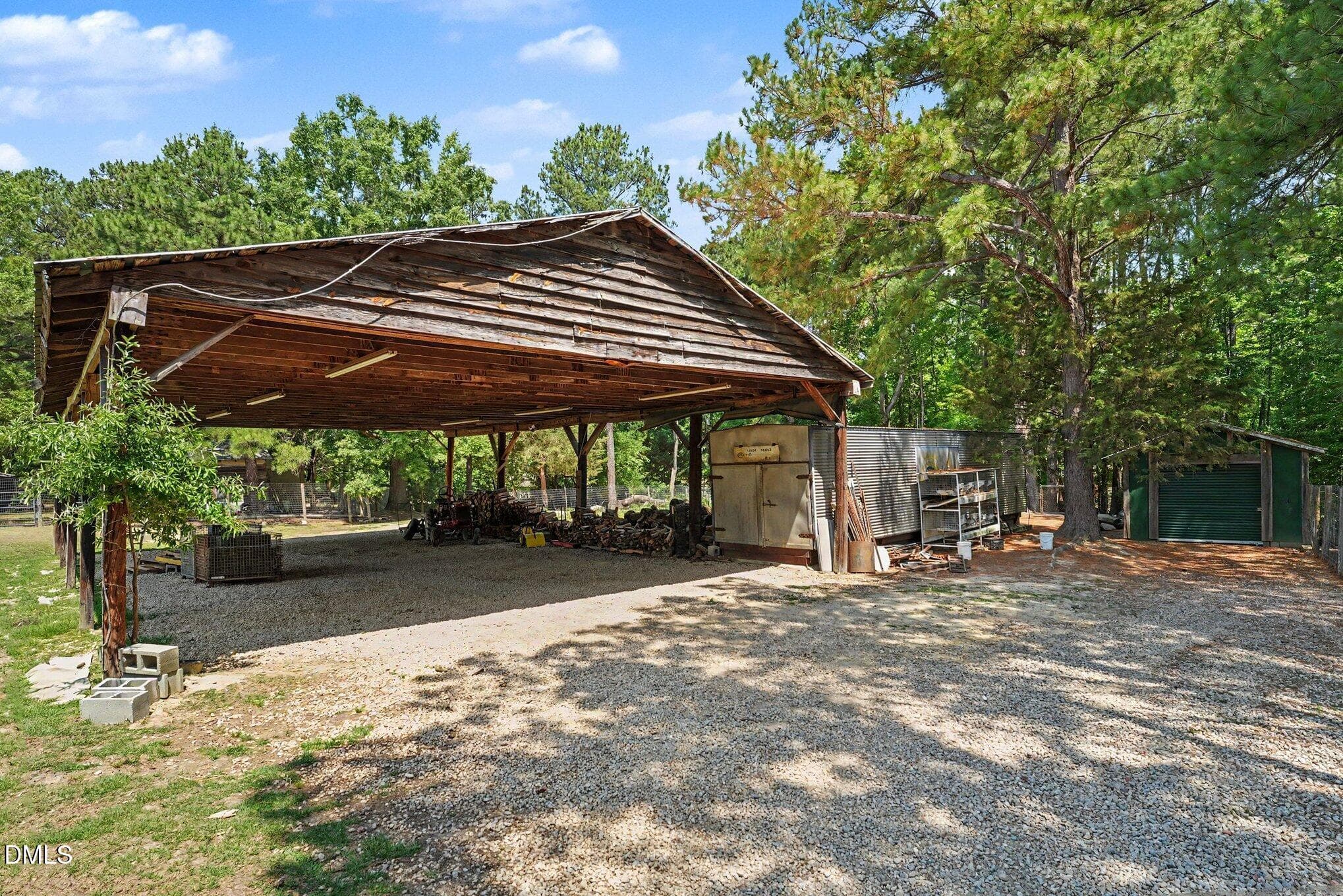 Pole Barn - 6812 Pulley Town Road, Wake Forest, NC 27587