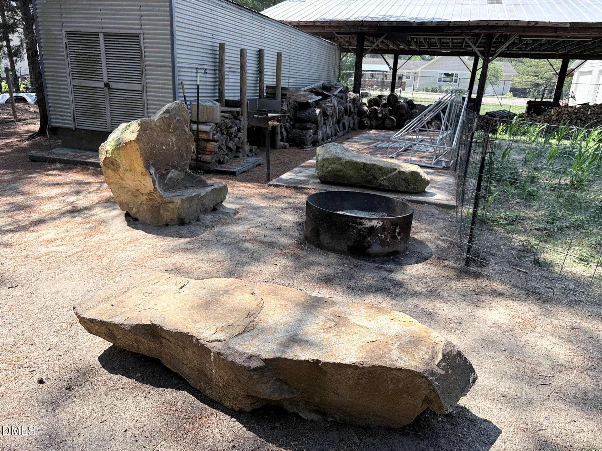 FIREPIT AREA - 6812 Pulley Town Road, Wake Forest, NC 27587