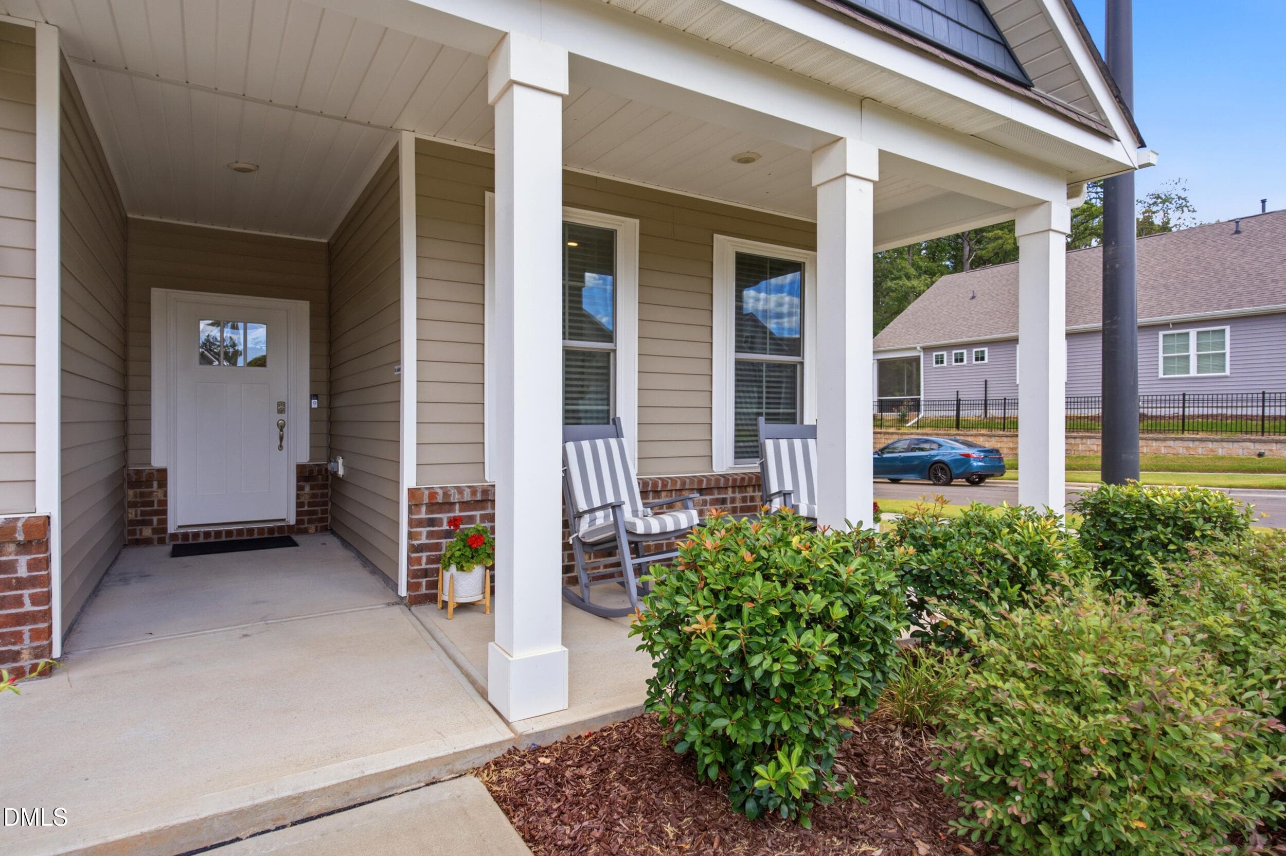 Rocking Chair Front Porch - 1400 Nichols Crk Road, Durham, NC 27703, Durham