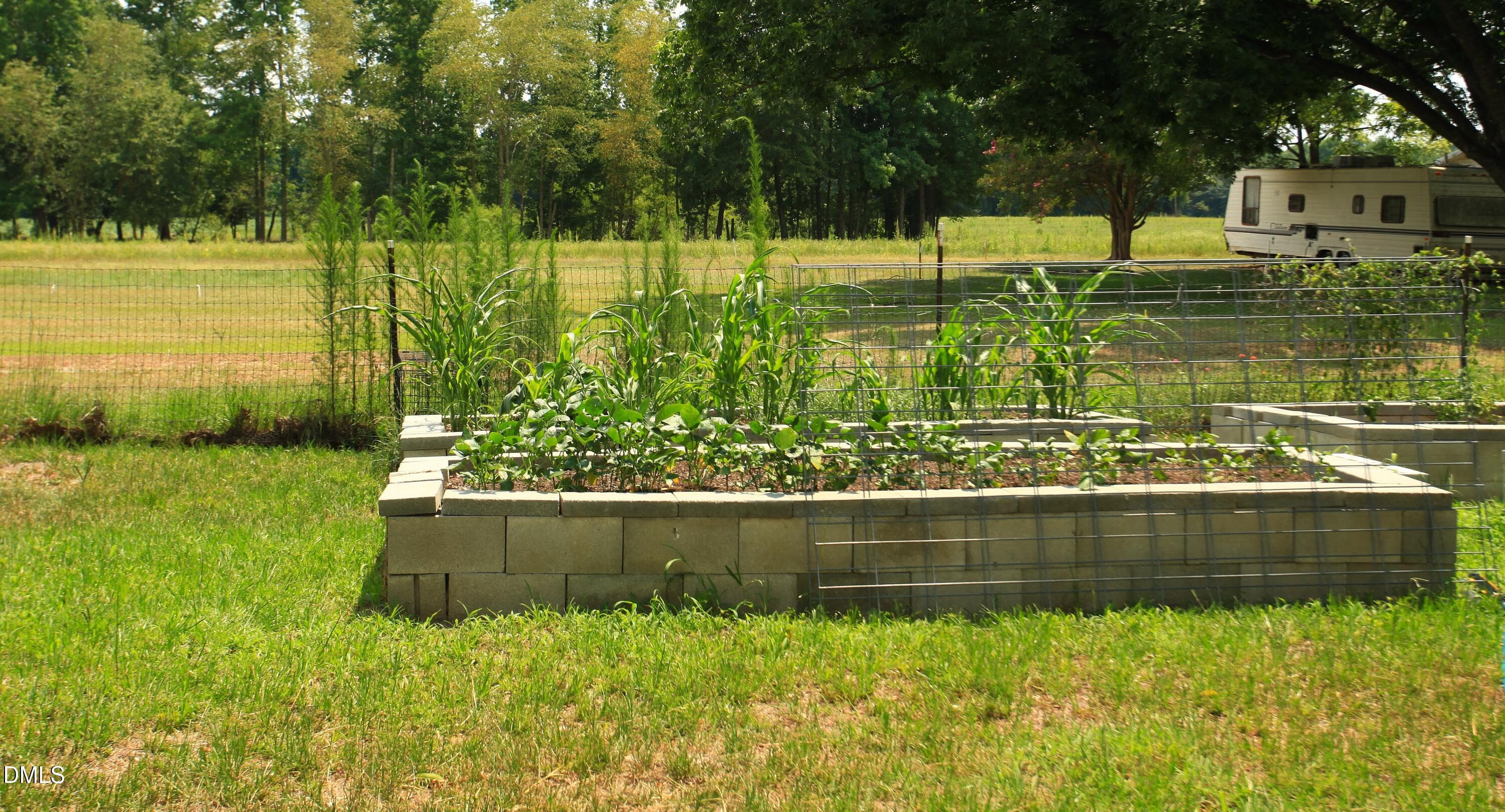 1 of 4 raised garden beds - 2351 Mount Pleasant Road, Willow Springs, NC 27592, Willow Springs