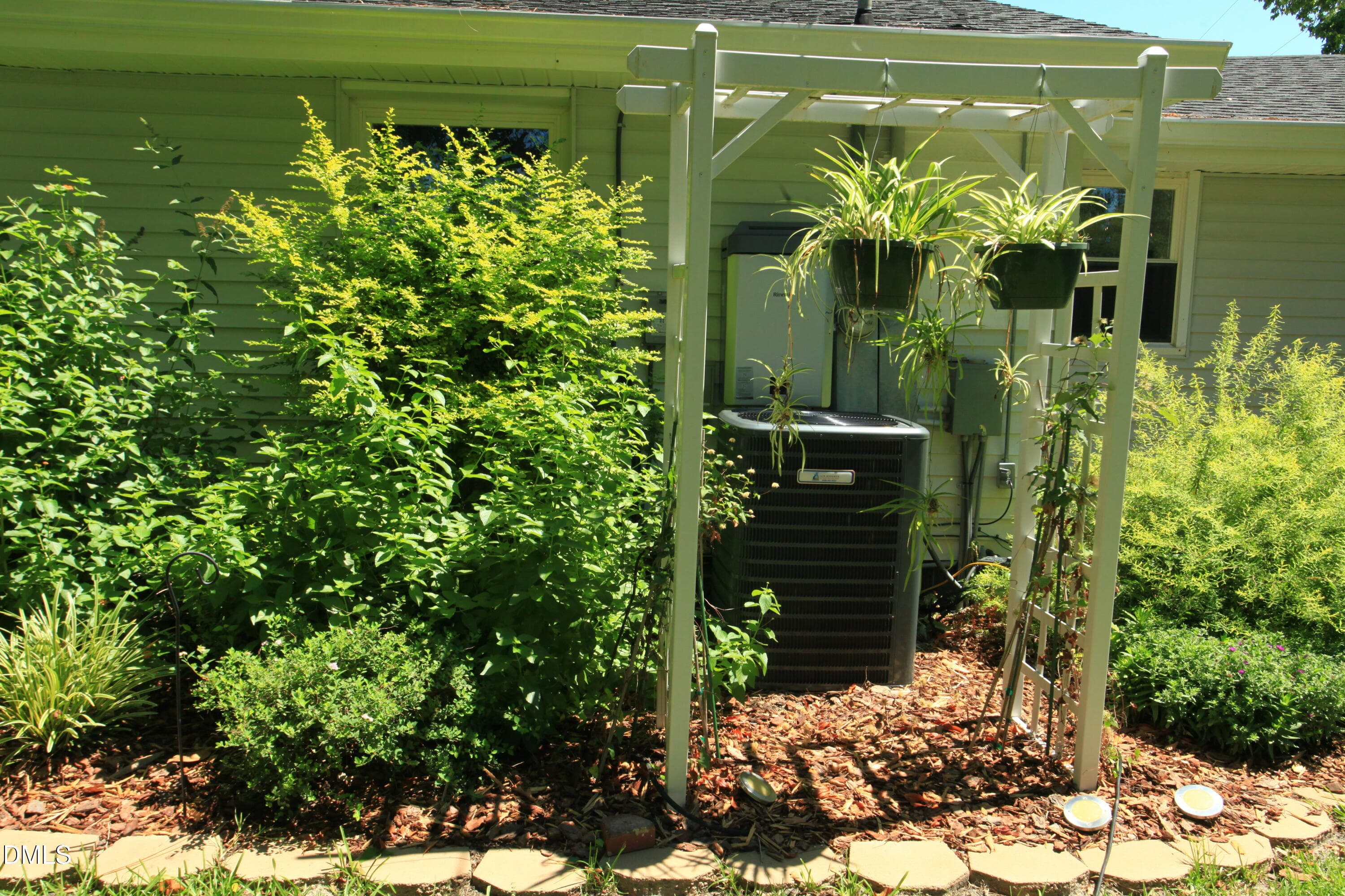 Trellis and butterfly plants - 2351 Mount Pleasant Road, Willow Springs, NC 27592, Willow Springs