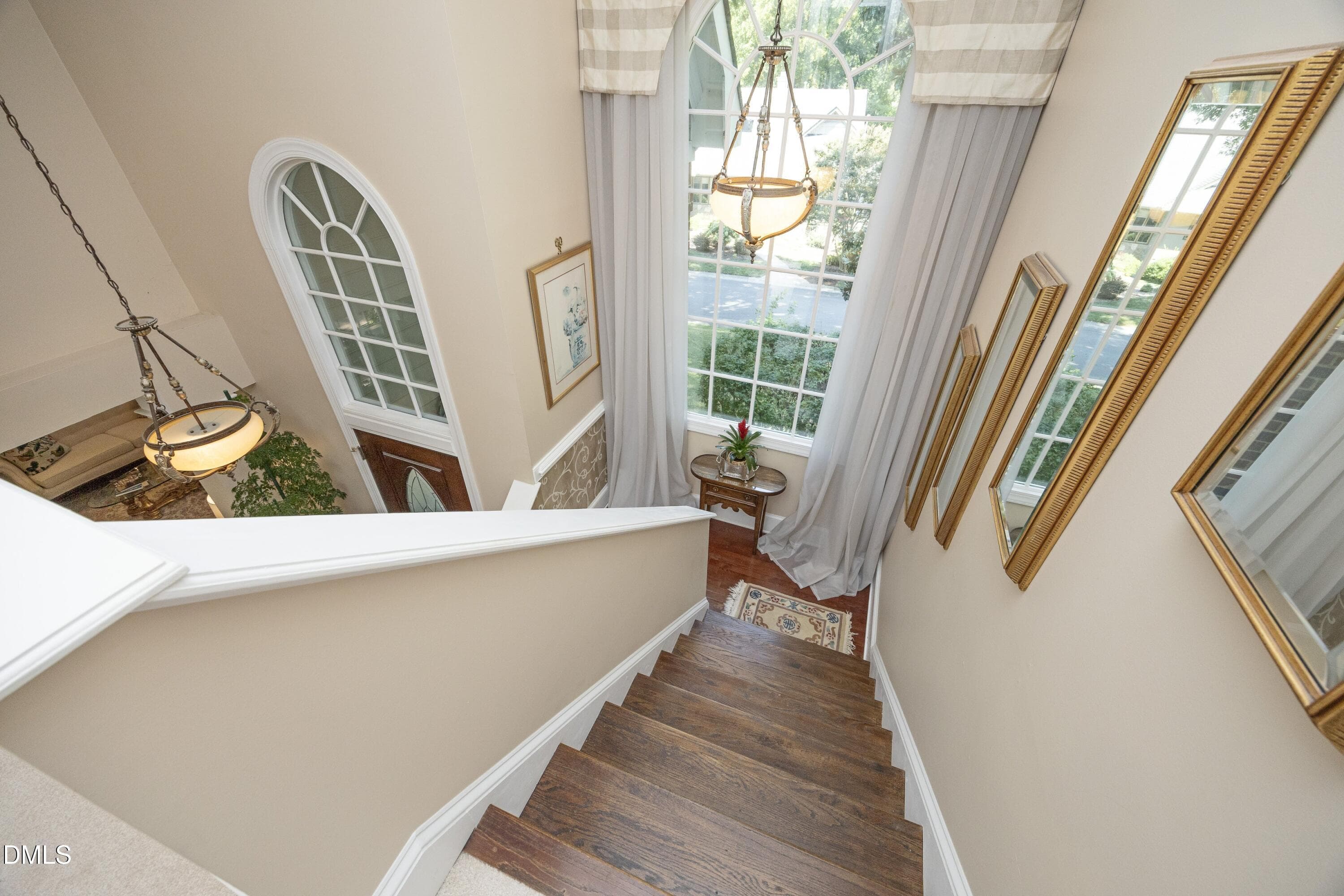 19FoyerFromAbove - 8801 Old Tom Way, Raleigh, NC 27613, Raleigh