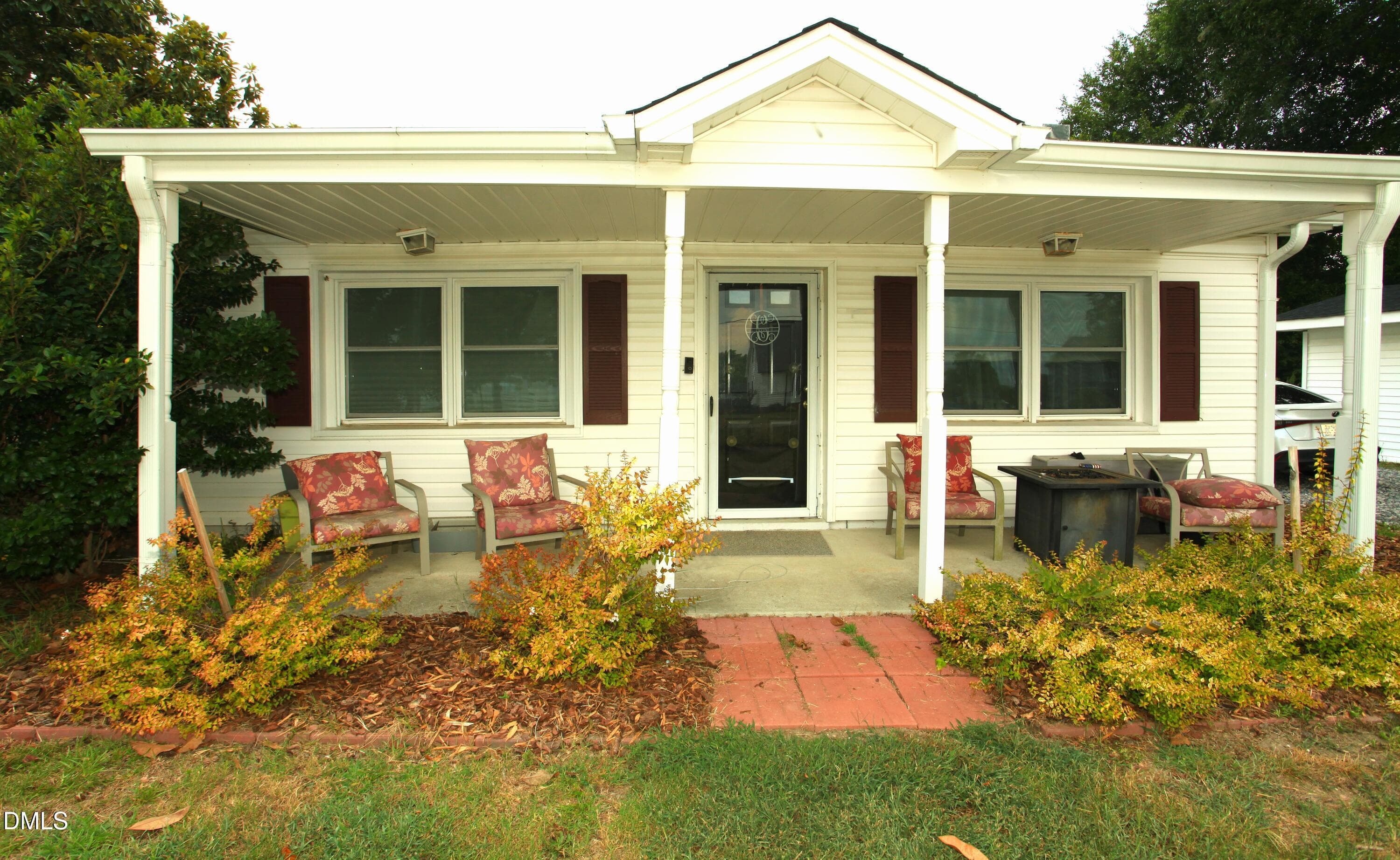 Renter's front view of home - close up - 2351 Mount Pleasant Road, Willow Springs, NC 27592, Willow Springs