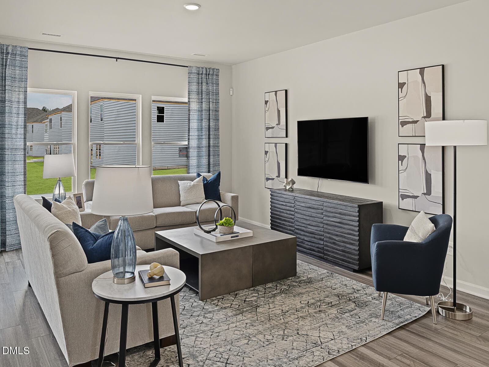 RAL_Edgewater_455-Johnson_Interior_Livin - 432 Karlov Road, Garner, NC 27529, Garner