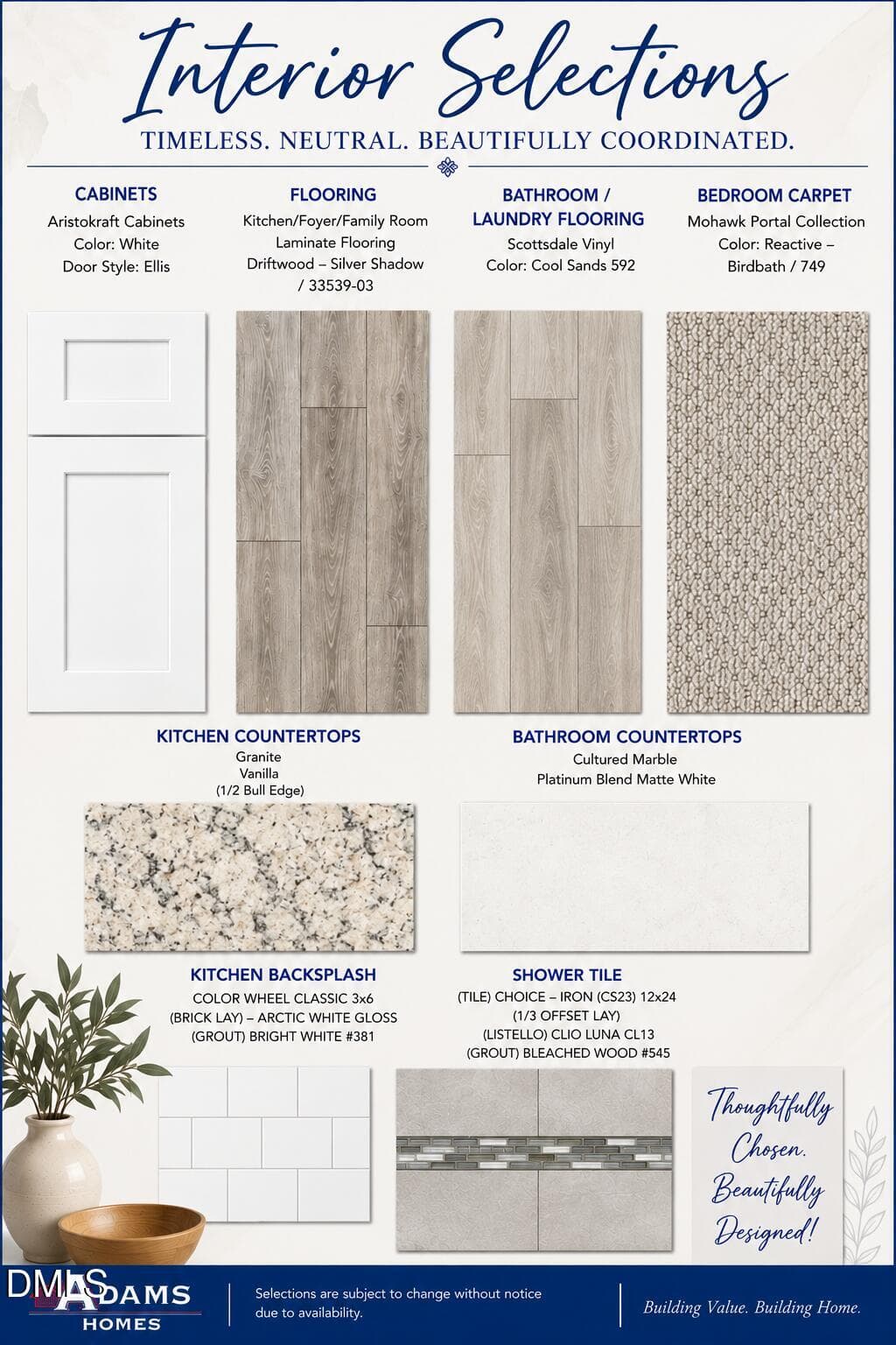 Lot 22 Color Selection - 18 Deep Blue Trail, Middlesex, NC 27557