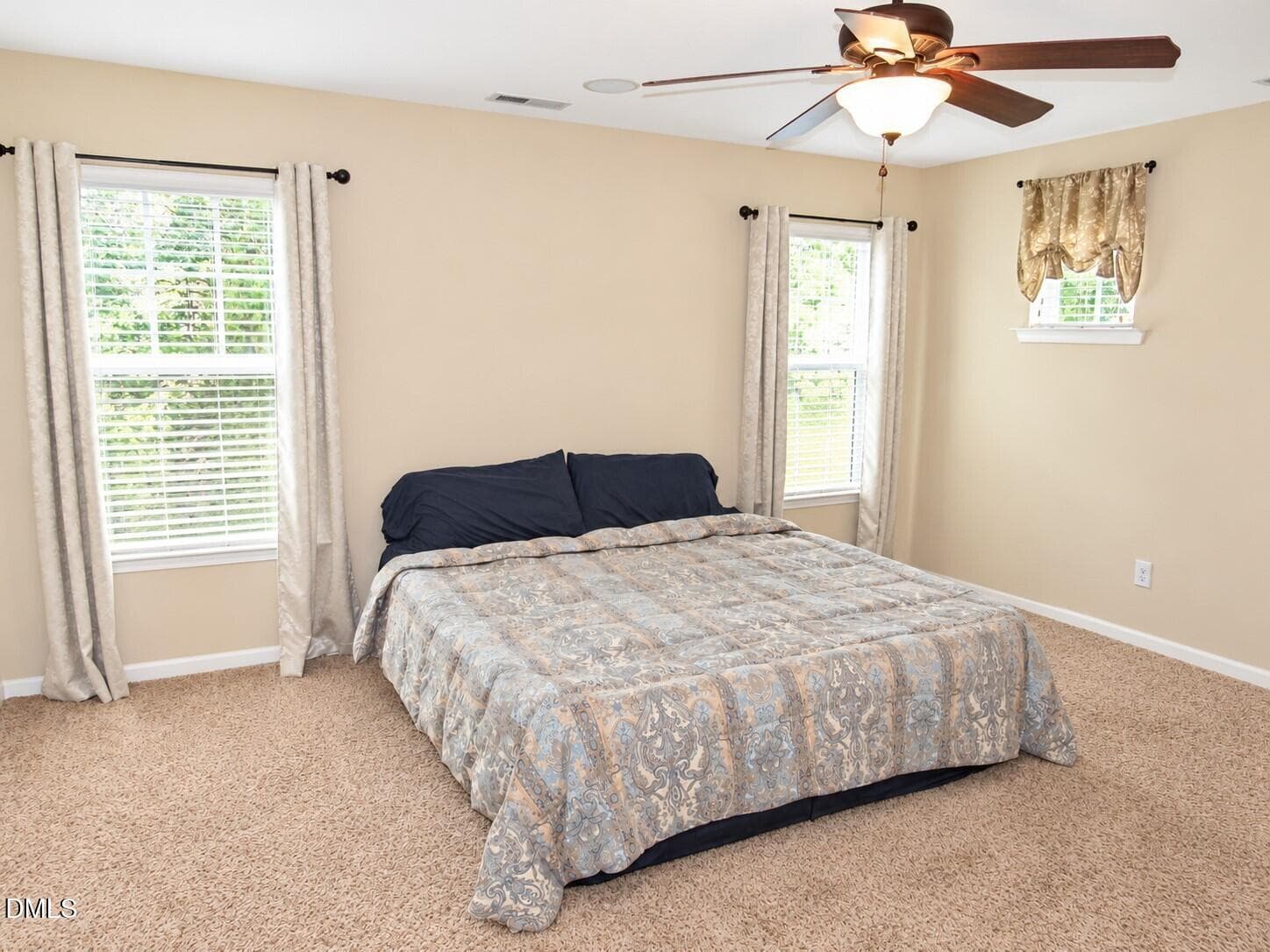 Primary bedroom - 724 Forrest Lane, Creedmoor, NC 27522