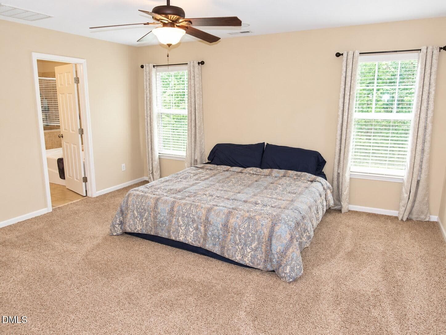 Primary bedroom - 724 Forrest Lane, Creedmoor, NC 27522